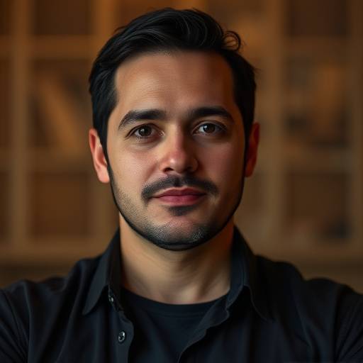 Retrato de Miguel Santos, guionista y creativo de Visionaria Films.